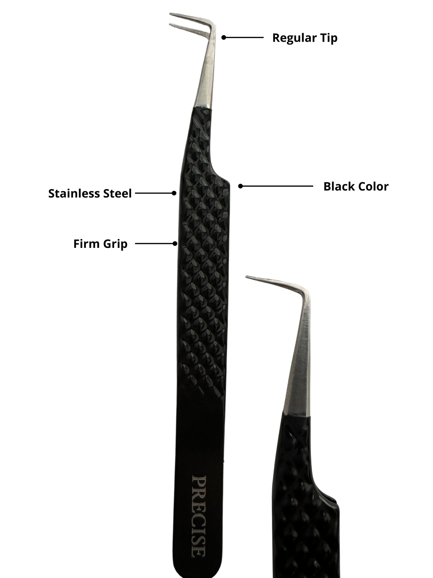 PRECISE- 90 Degree Regular Tip Tweezer
