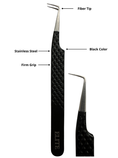 ELITE- 90 Degree Fiber Tip Tweezer