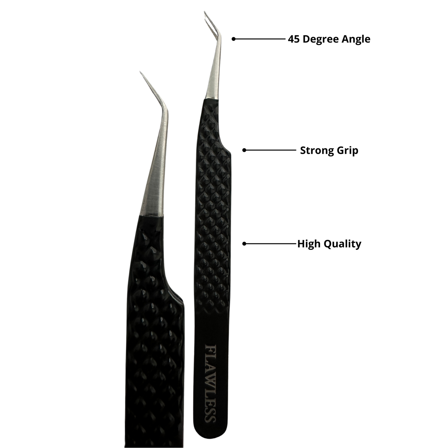 FLAWLESS- 45 Degree Isolation Tweezer