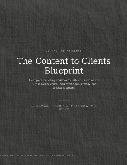 The Content to Clients Blueprint