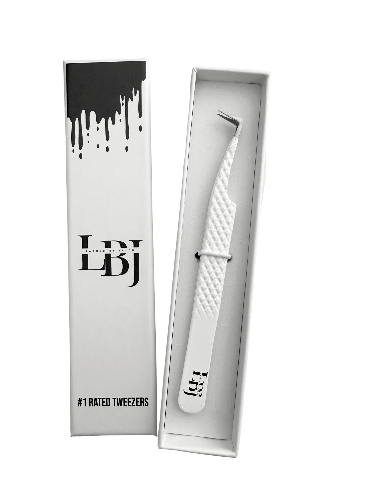 MILLIONAIRE- 90 Degree Fiber Tip Tweezer
