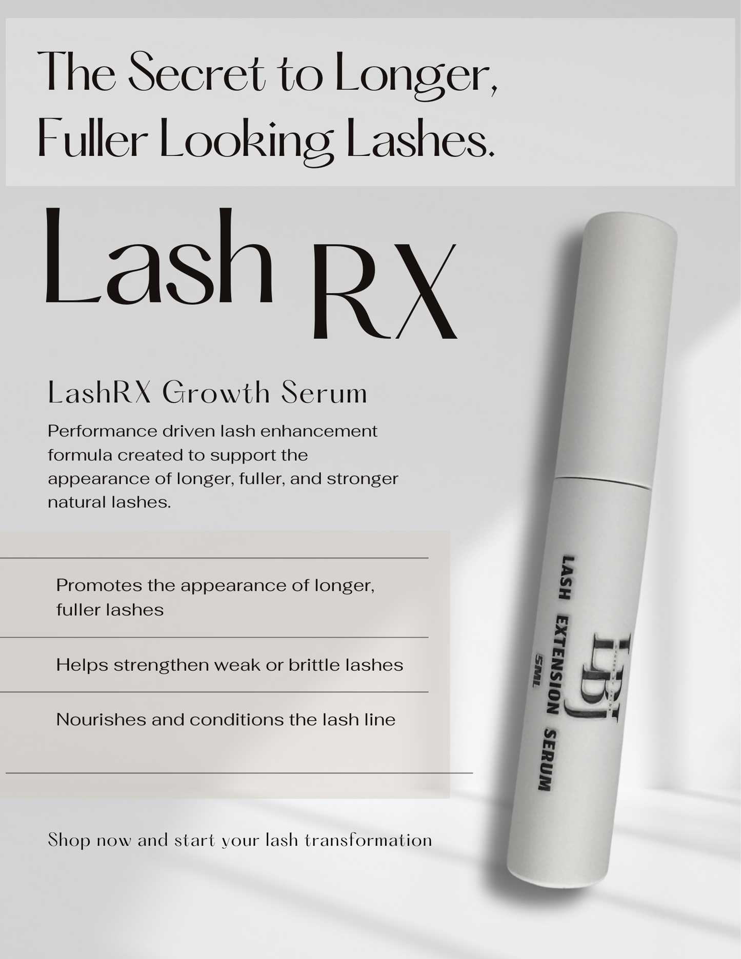 LashRX Growth Serum