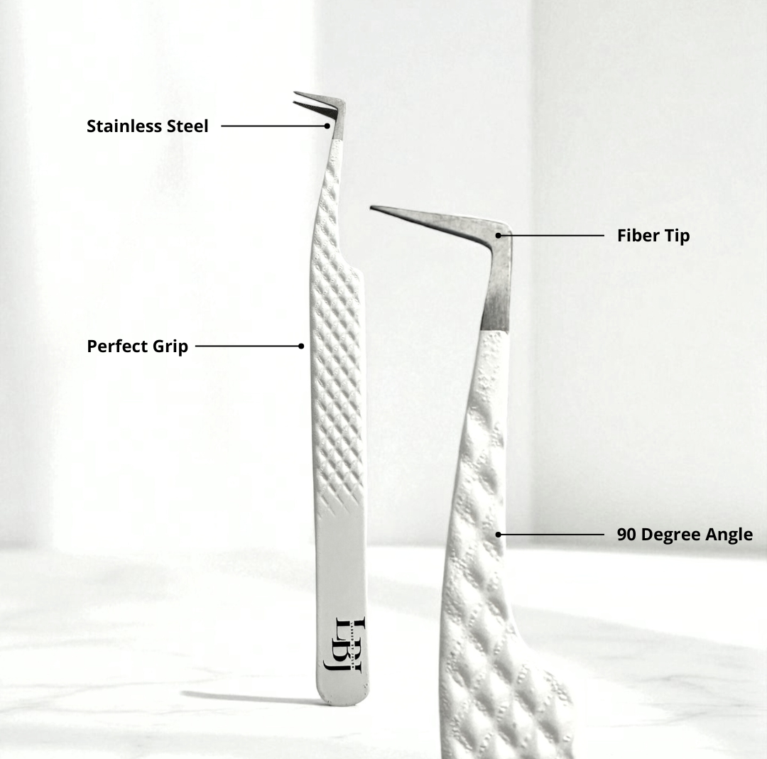 MILLIONAIRE- 90 Degree Fiber Tip Tweezer